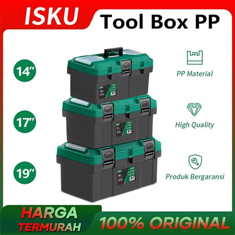 Jual Isku Tool Box Besar Inch Bahan Pp Toolbox Kotak Peralatan