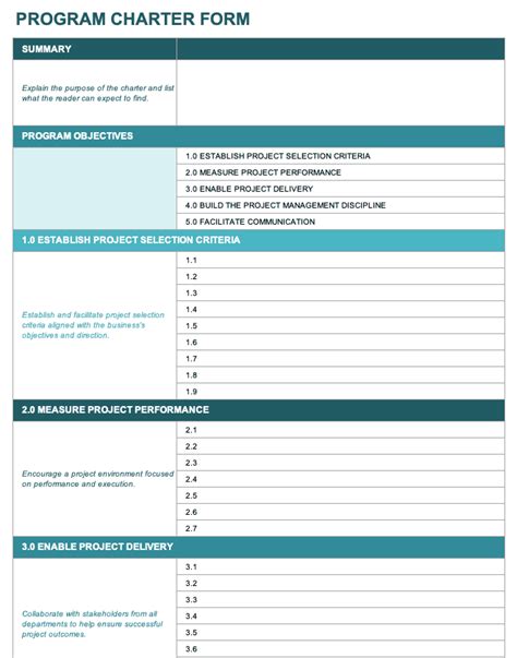 Program Management Strategy Template