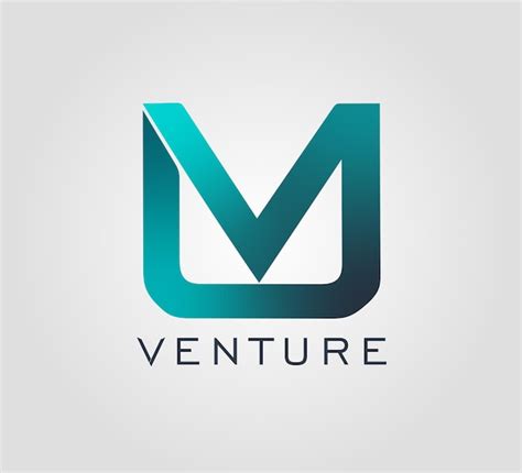 Premium Vector Venture Logo Modern