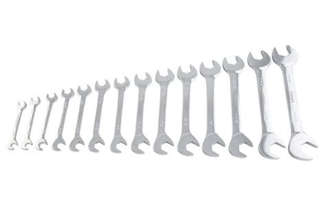 Sunex 9914a Wrench Set Angled Sae 14pc 38 1 14 Su9914a