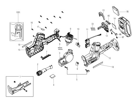 Metabo Sse Ltx Bl Compact Sabre Saws Spare Parts Spare