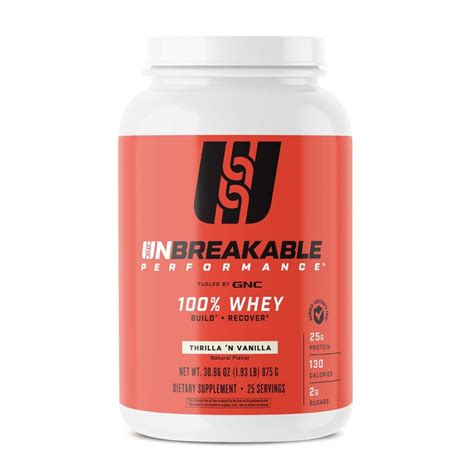 Proteina Din Zer Cu Aroma De Vanilie UnBreakable Performance 100 Whey