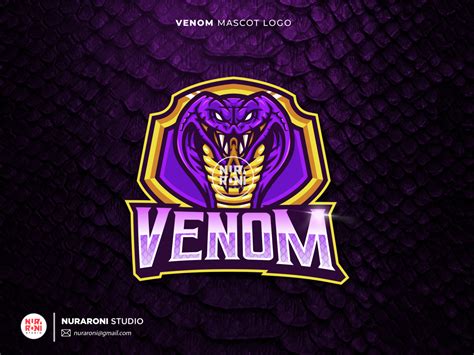 Venom Mascot Logo By Nuraroni Studio On Dribbble