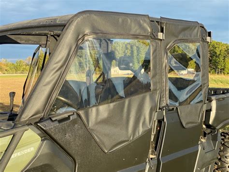 Can Am Defender Max Soft Door Kit Half Doors