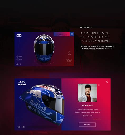 Red Bull - Miguel Oliveira's Helmet on Behance