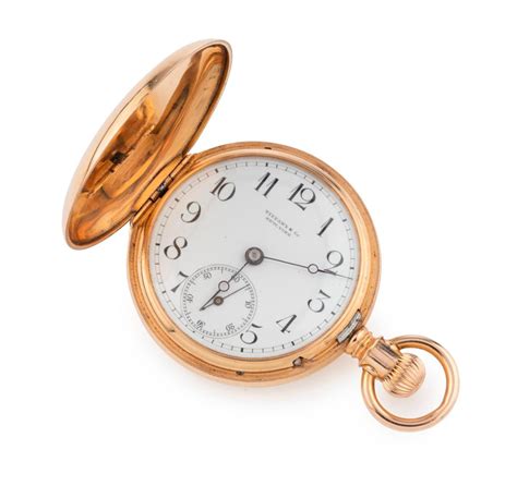 Lot A Tiffany Co Gold Pocket Watch