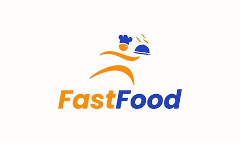 Um Logotipo Para Um Restaurante De Fast Food Vetor Premium