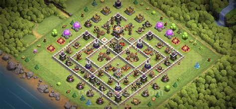 Gute Base Rathaus Level Link Anti Alles F R Verteidigung Coc