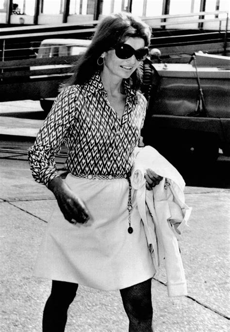 Jacqueline Kennedy Onassis Walks Photograph By Everett Fine Art America