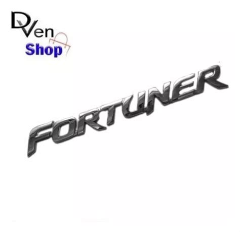 Emblema De Compuerta Fortuner Original Mercadolibre