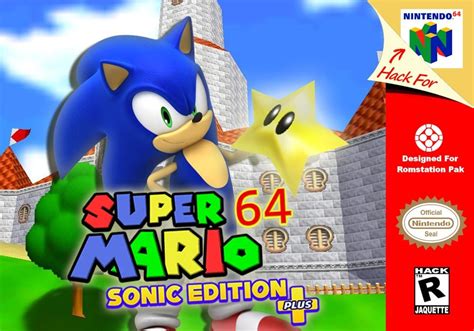 Super Mario 64: Sonic Edition Plus ROM - Nintendo 64 Game