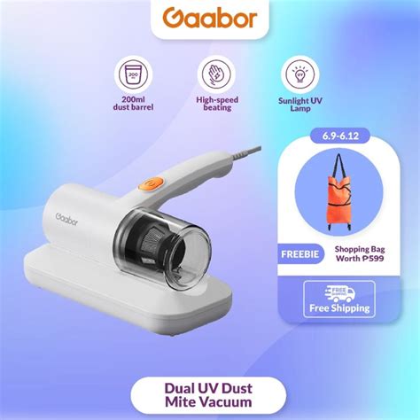 Gaabor Handheld Dust Mite Vacuum Cleaner Mattress Cleaner Multi Purpose