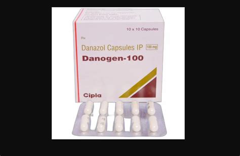 Danogen Capsule Danazol 100mg At Rs 335 Strip GandhiBagh Nagpur