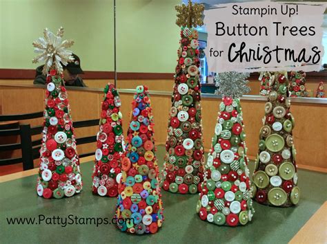 Christmas Trees Made From Buttons At Edwin Love Blog