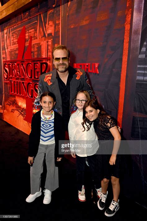 David Harbour attends Netflix's "Stranger Things" Season 4 New York ...