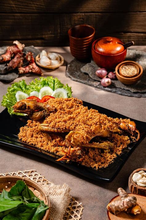 ayam kampung goreng kremes ayam goreng tradisional  remah bumbu