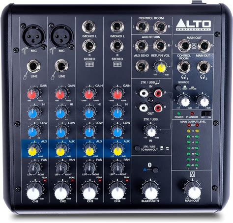 Alto Professional Truemix Mezclador De Audio Compacto De