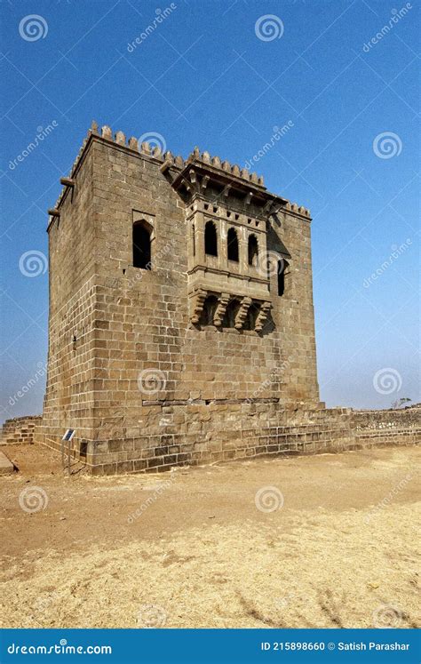 Ruins of Shivneri Fort at Junnar Editorial Image - Image of facade ...