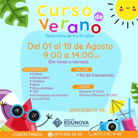 Cursos De Verano Instituto Edunova