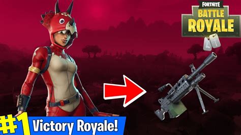 Fortnite New Tricera Ops Skin New Lmg Update Amazing Fortnite Player Youtube