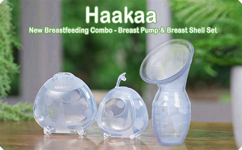 Amazon Haakaa Manual Breast Pump And Ladybug Milk Collectors Combo