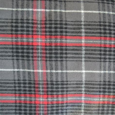 Oversized Scarf Dark Gray Black Red Plaid Cotton Trendy Etsy