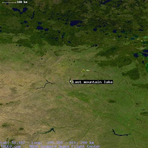 Last Mountain Lake Saskatchewan Canada Geography Population Map Cities