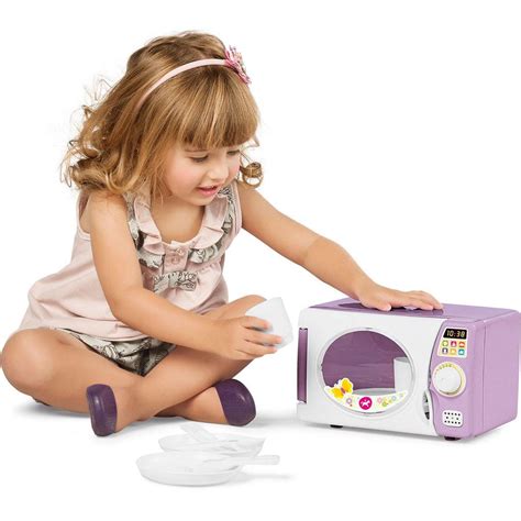 Brinquedo Microondas Infantil Som Lilas Calesita Tateti 344