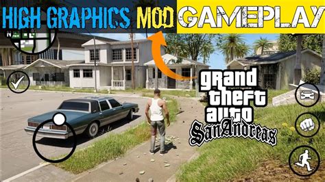 Gta San Andreas High Graphics Mod Gameplay Youtube