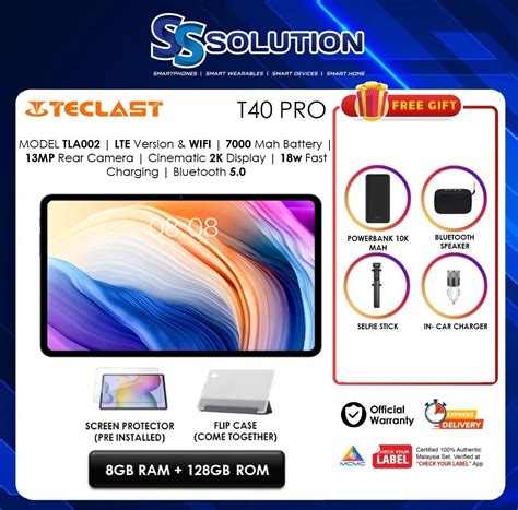 teclast  pro model tla gb ram gb rom  year warranty