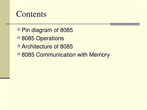 Ppt 8085 Microprocessor Powerpoint Presentation Free Download Id