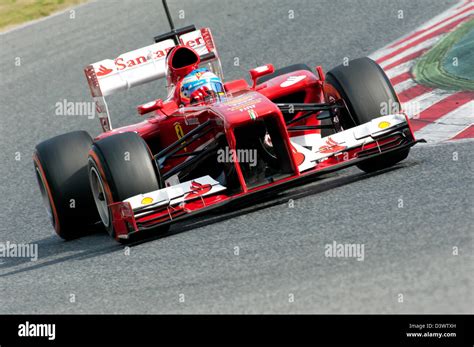 Fernando Alonso Spa Ferrari F Formula Testing Sessions