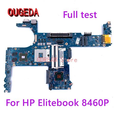 Ougeda 642754 001 642754 501 6050a2398501 Mb A02 For Hp Elitebook 8460p Main Board Hd6470m Gpu