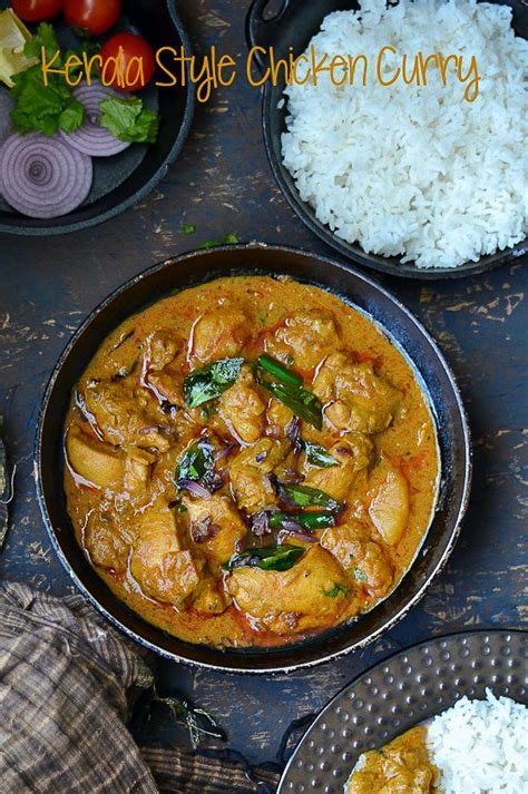 Kerala Style Chicken Curry With Coconut Milk