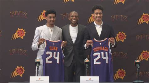 Phoenix Suns welcome draft picks to the Valley | Here We Go! with Cameron Cox | 12news.com