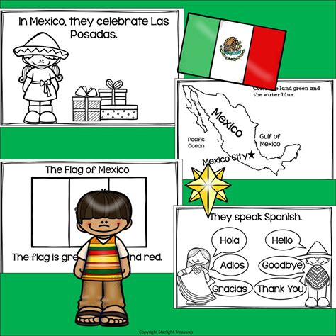 Christmas In Mexico Las Posadas Mini Book For Early Readers Made By Teachers