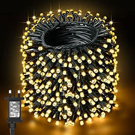 Christmas Lights Outdoor Decorations Bolweo M Led Mains Powered