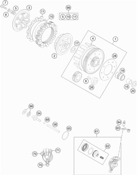 Ktm Fiche Finder Clutch Spare Parts For The Ktm 85 Sx 17 14