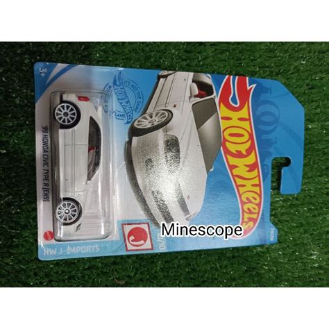Jual Hot Wheels Honda Civic Type R Ek Putih White Shopee Indonesia