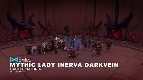 Mythic Lady Inerva Darkvein Mythic Raiding