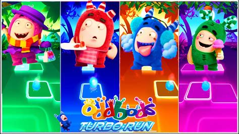 Oddbods Turbo Run Part Oddbods Newt Oddbods Fuse Oddbods Pogo