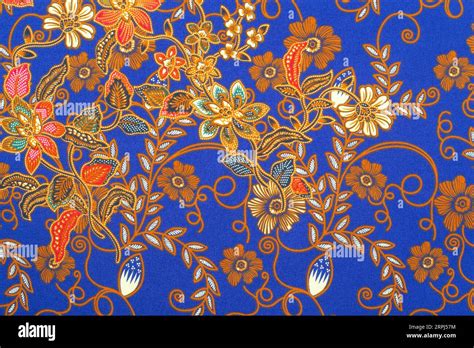 colorful batik cloth fabric background stock photo alamy