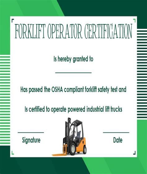 Osha Forklift Certification Near Me