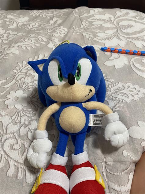 My Ge Sonic Plushie Arrived In The Mail R Sonicthehedgehog