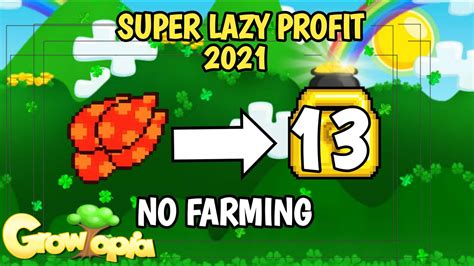 Cara Profit Menggunakan Lava Seed No Farming Growtopia Malaysia