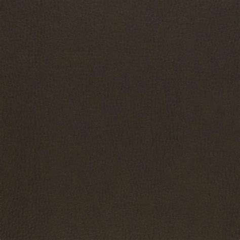 Mink Brown Solid Texture Plain Faux Leather Upholstery Fabric By The