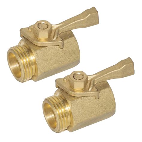 Beppter Water Sprinklers 2 Connectors Super Heavy Duty 34 Inch Brass