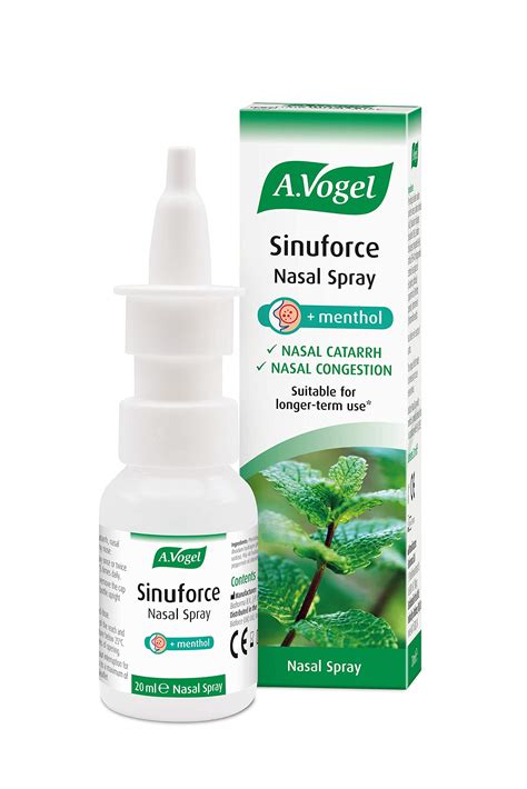 Avogel Sinuforce Nasal Spray For Blocked Nose 20ml Buy Online In