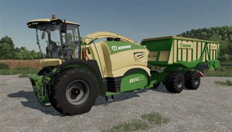 Krone BigX 1100 Cargo LS22 Mods De