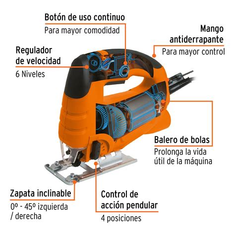 Sierra Caladora W A Velocidad Variable Profesional Sierras